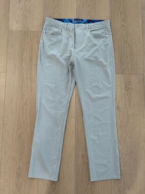 Scales Light Gray Men's Golf Pants